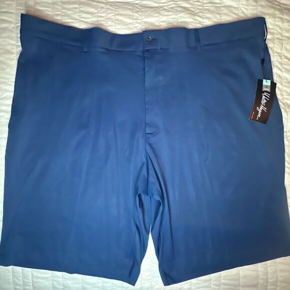 NWTs Walter Hagen Men's Perfect 11 Golf Shorts 50” Waist in Navy - Picture 1 of 5